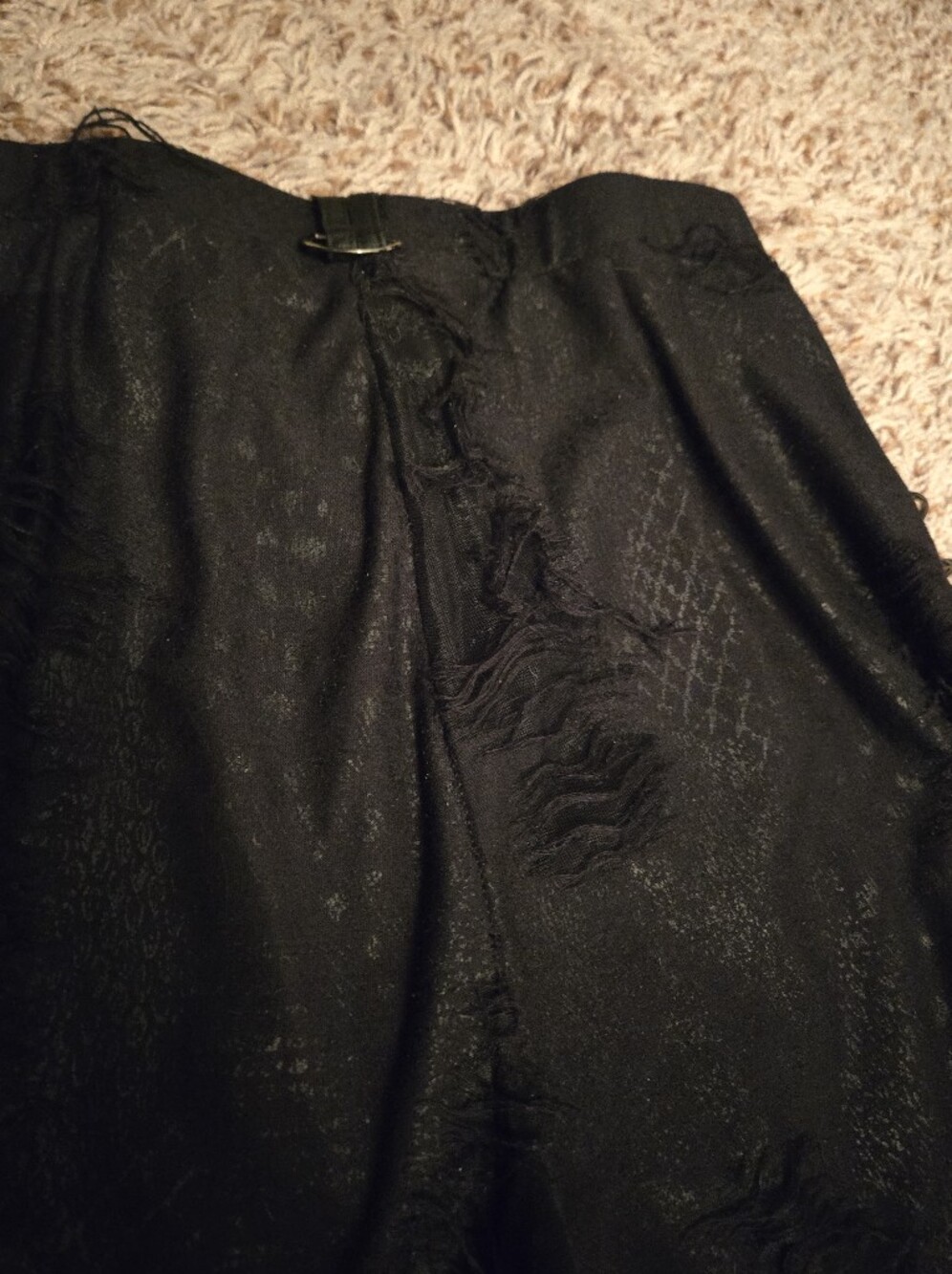 Devil Fashion Vampire Freaks Distressed Leggings - Picture 7 of 8